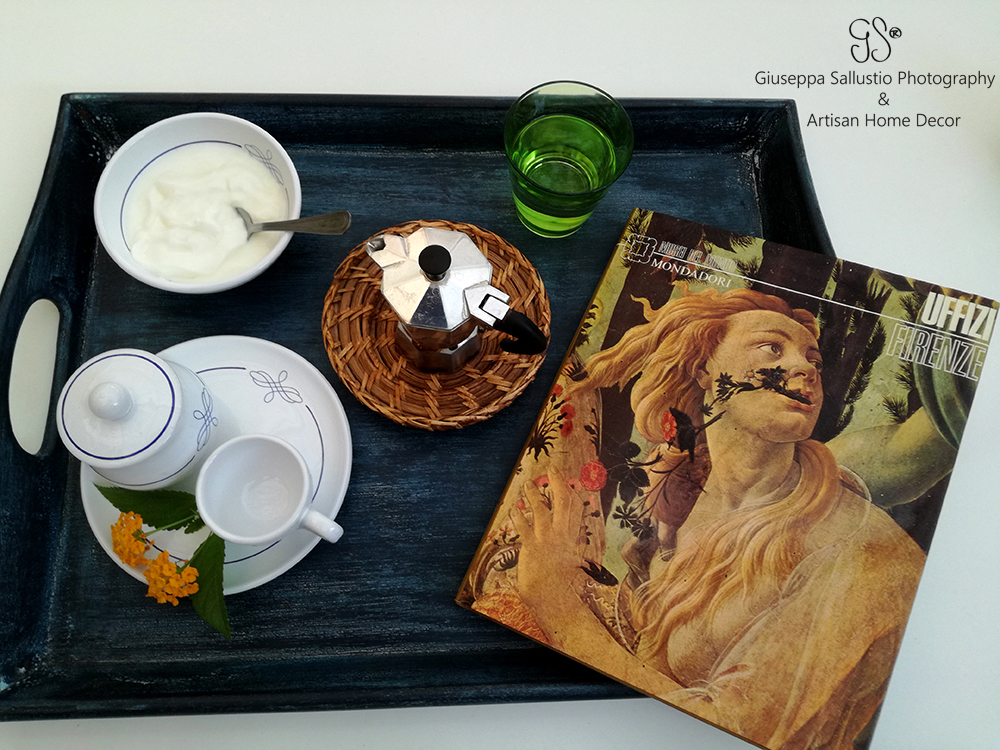 Breakfast and a good art book